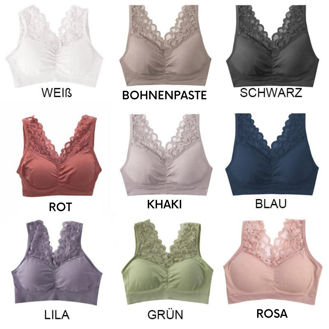 Bralette™️ I Super elastischer atmungsaktiver Spitzen-BH