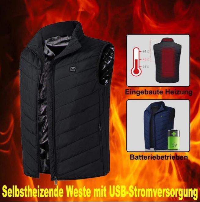 Smart Vest™ - Unisex Wärmende Beheizte Weste