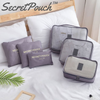 SecretPouch™ - 6 Stück Packwürfel für Gepäck