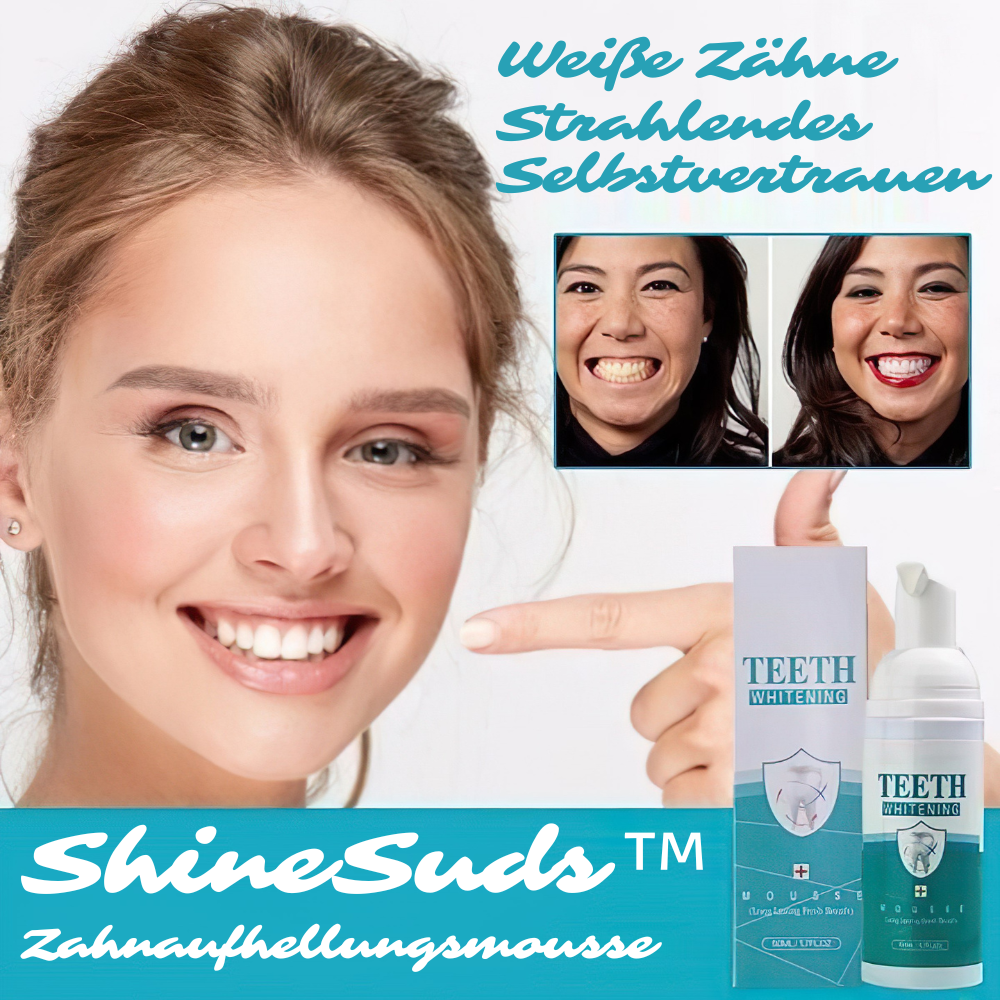 ShineSuds™ - Zahnaufhellungsmousse (1+1 GRATIS)