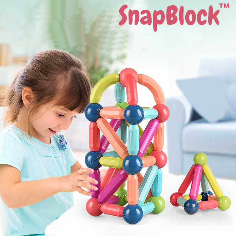 SnapBlock™ - Magnetischer Bausatz für Kinder