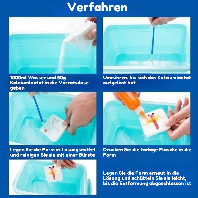 SplashCraft™ - Bausatz für magisches Wasserspielzeug