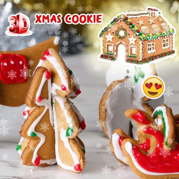 XmasCookie™ - 3D Weihnachtsausstecher