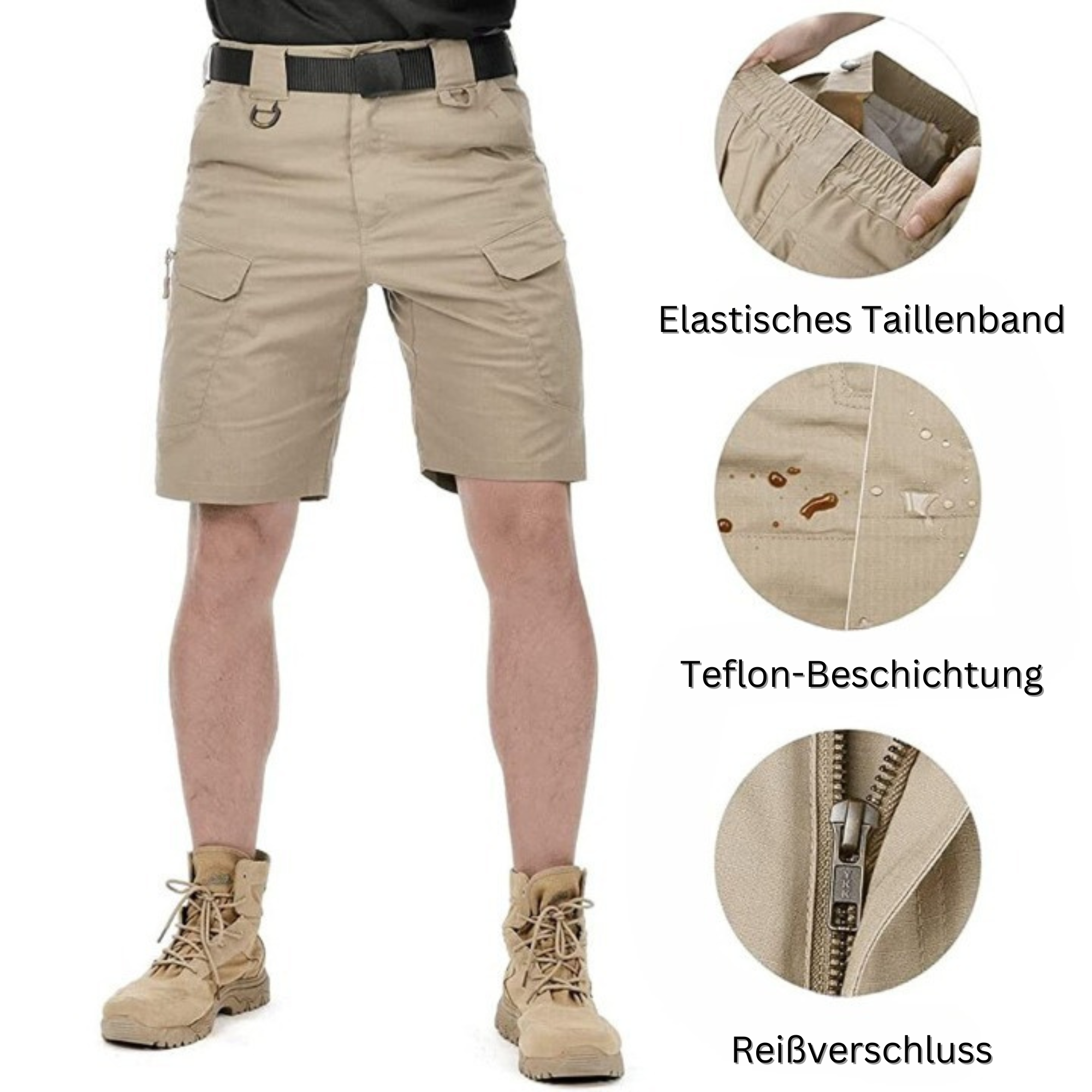 TacticWear™️ I Wasserdichte taktische Shorts für Männer