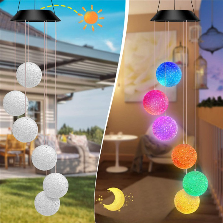 Lunar Ball™️ I Farbwechselnde Solar-Kristallkugel