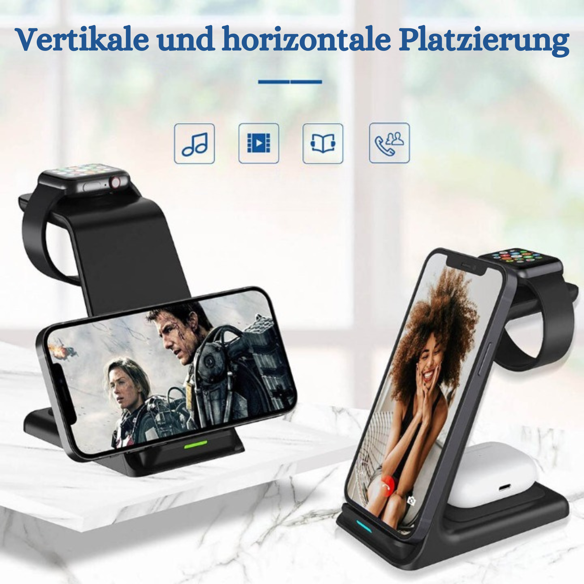 TechnoFast™️ I 3 in 1 kabelloser Ladeständer