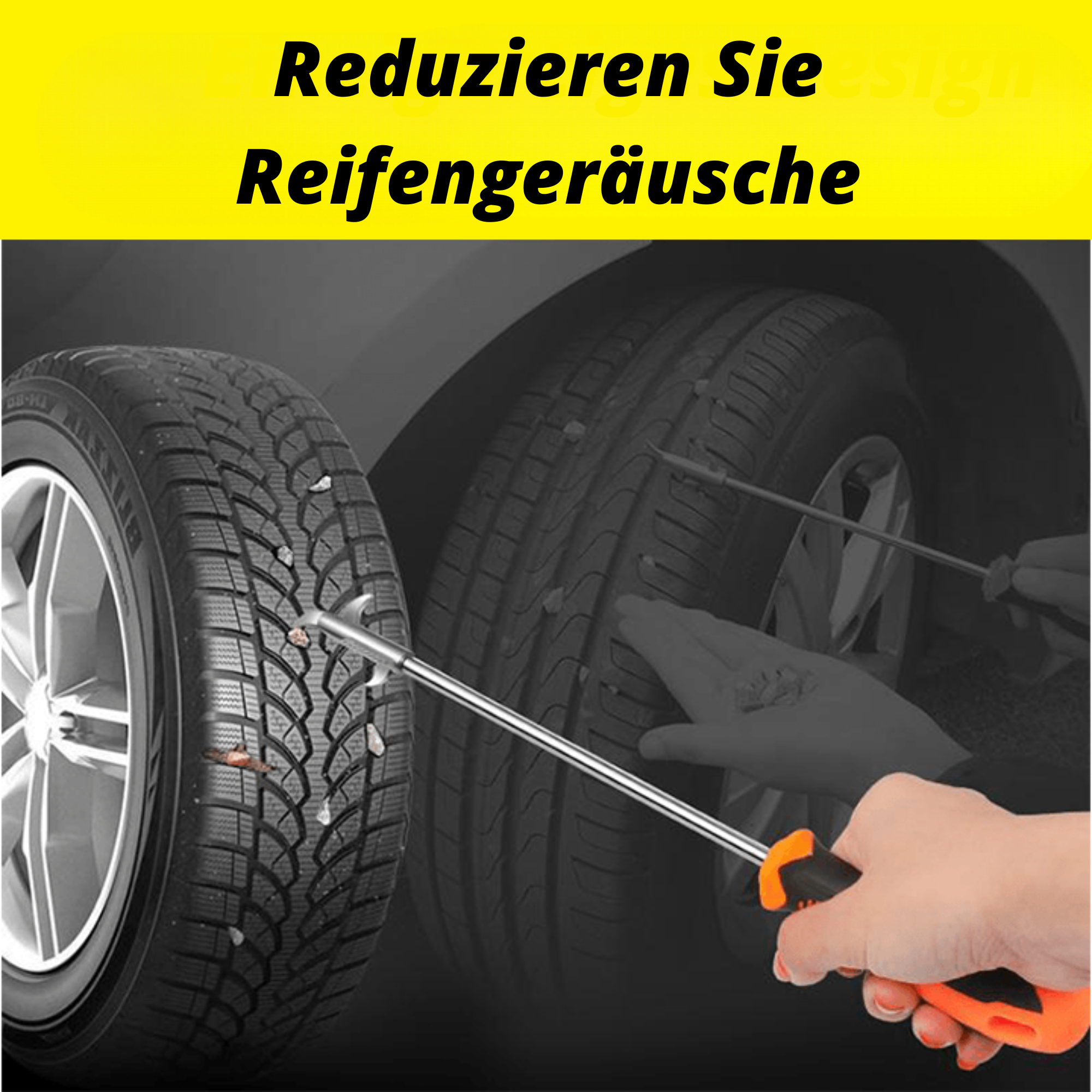 TireHooker™️ I Autoreifen Steinentferner Werkzeug