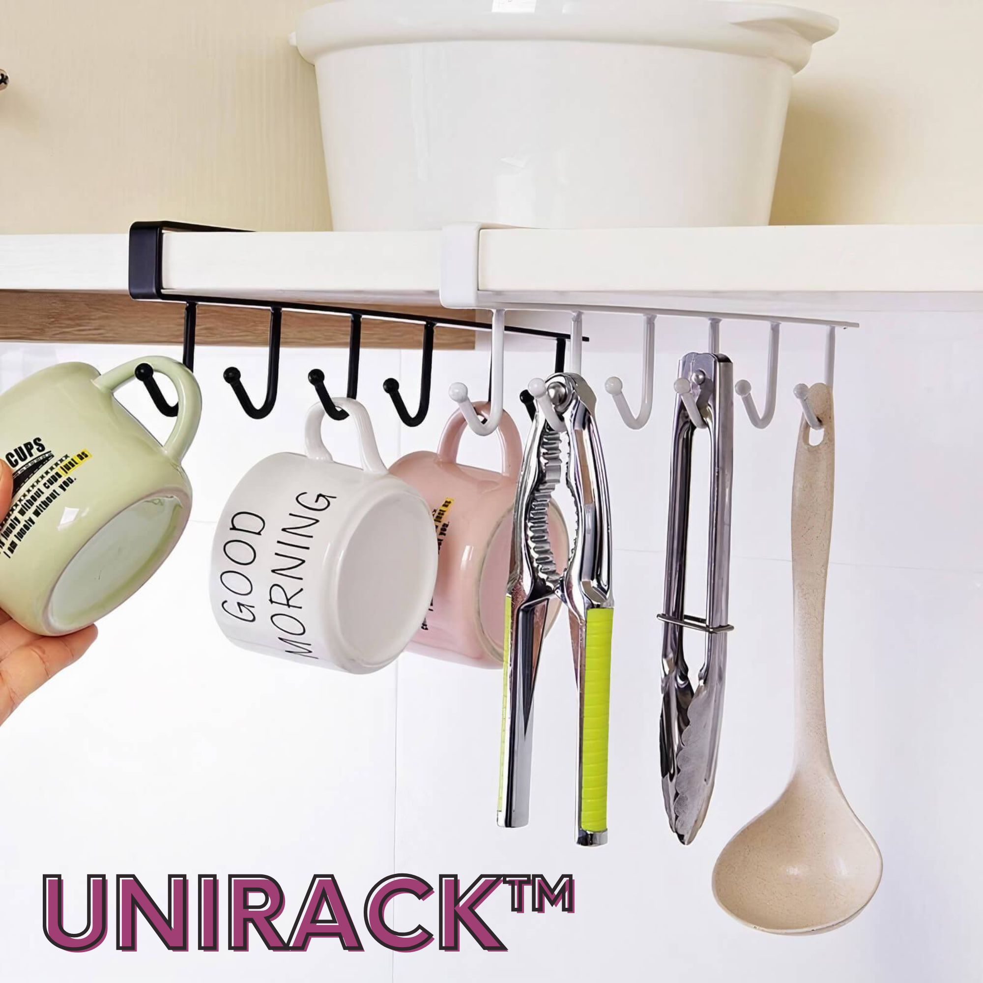 Unirack™️ I Hängendes Küchenregal Organizer (1+1 GRATIS)