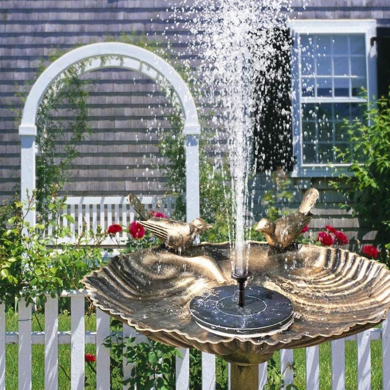 FlowFountain™ | Solarbetriebener Springbrunnen