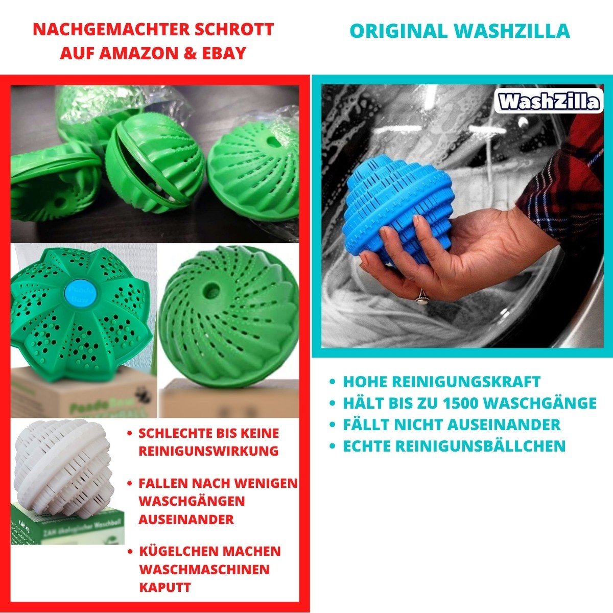 WashZilla™ Waschkugel