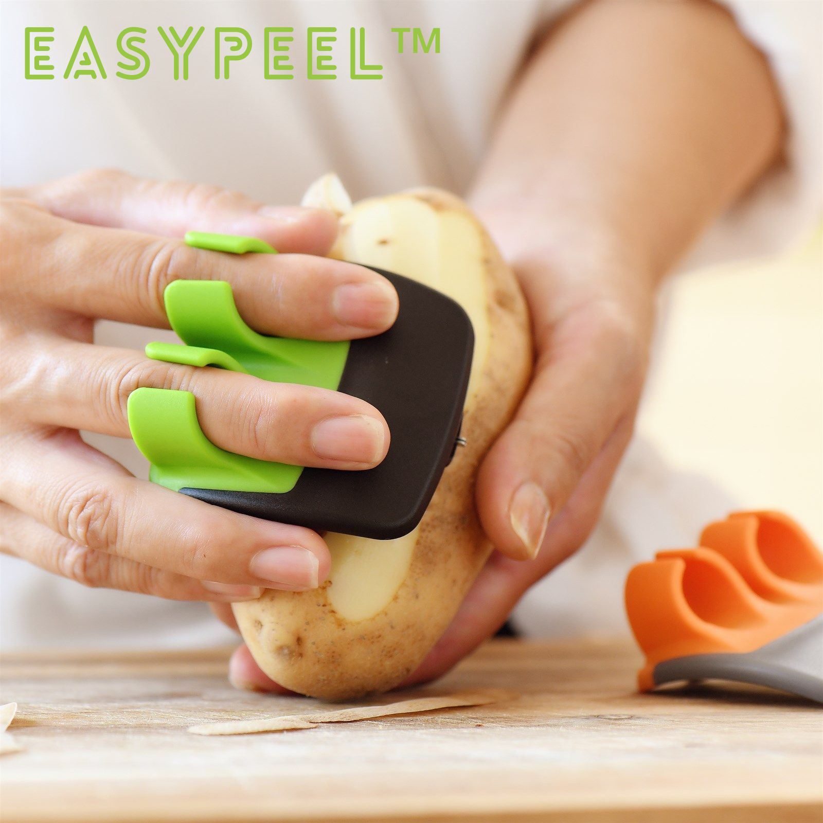 EasyPeel™ - Gemüse Fingerschäler (Satz von 4 Stück)