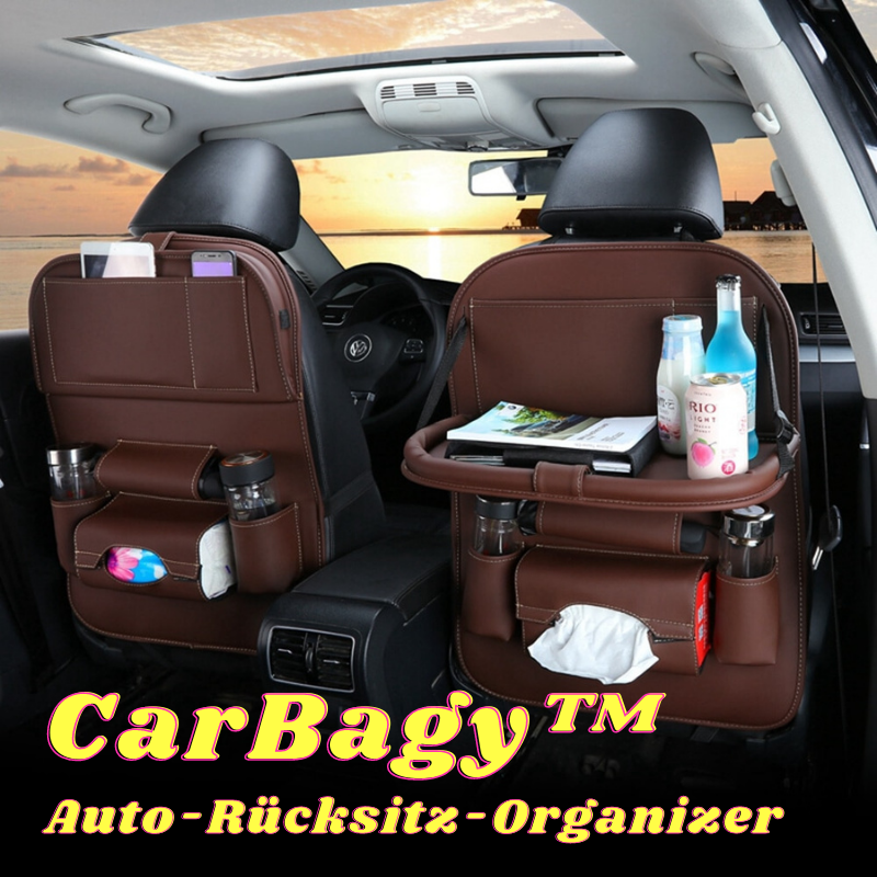 CarBagy™ - Auto-Rücksitz-Organizer