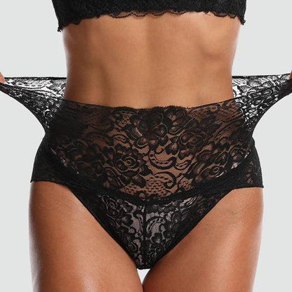 LaceyPanty™ - Hoch tailliertes Spitzenhöschen