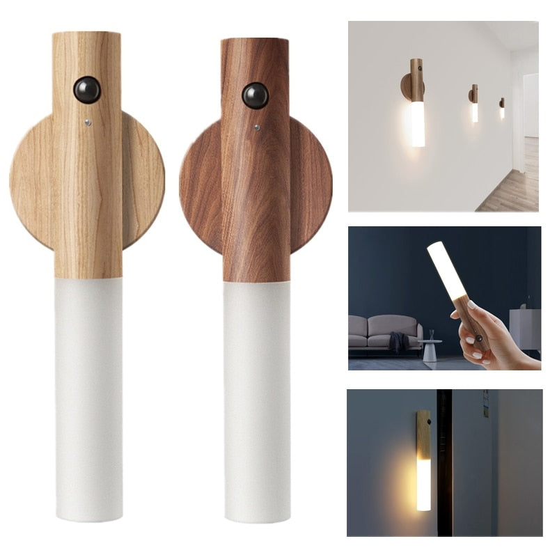 Lumiwood™️ I Kabellose LED-Wandleuchte