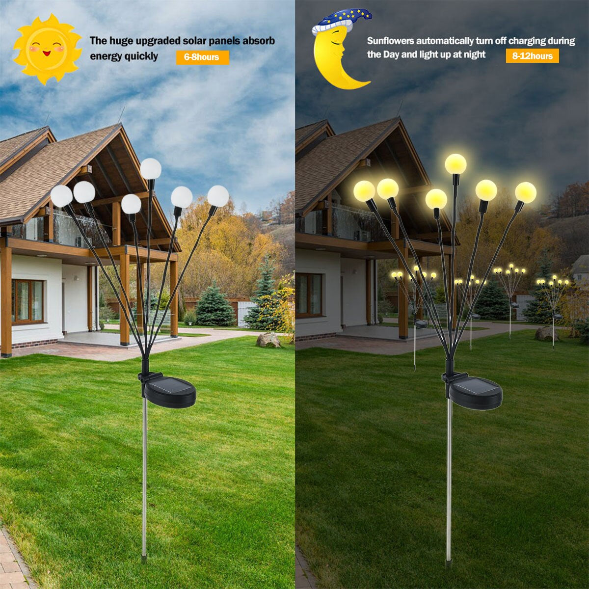 Fireflights™️ I Solar LED Licht Garten Dekoration (1+1 GRATIS)