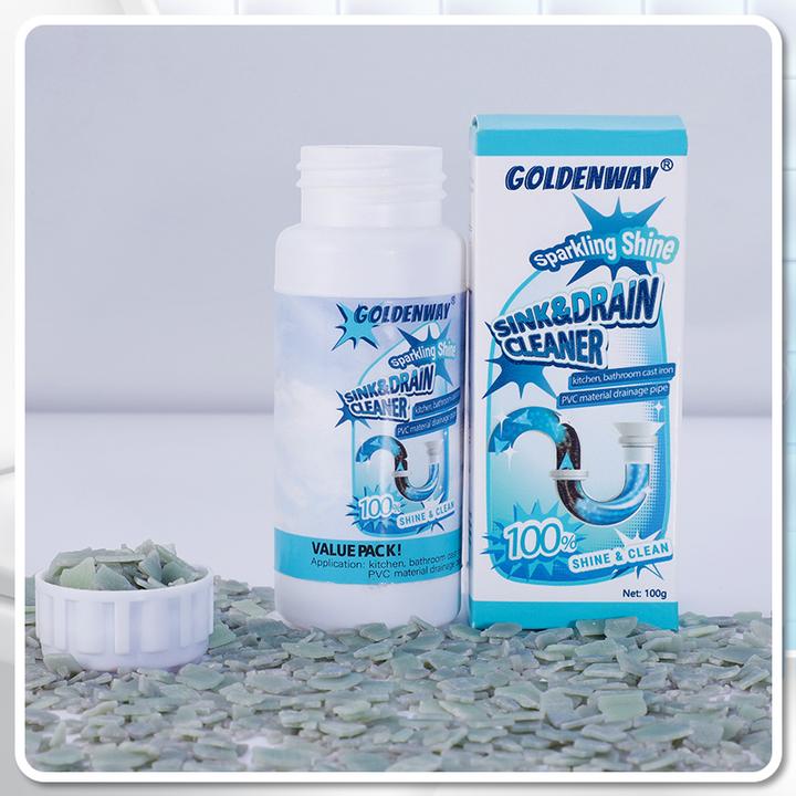 Goldenway® Leistungsstarker Spül Abflussreiniger (1+1 gratis!)