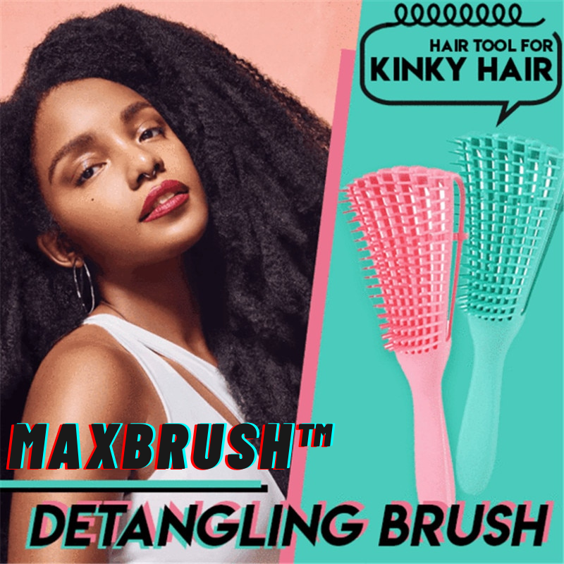 MaxBrush™ - Entwirrungsbürste für lockiges Haar (1+1 GRATIS)