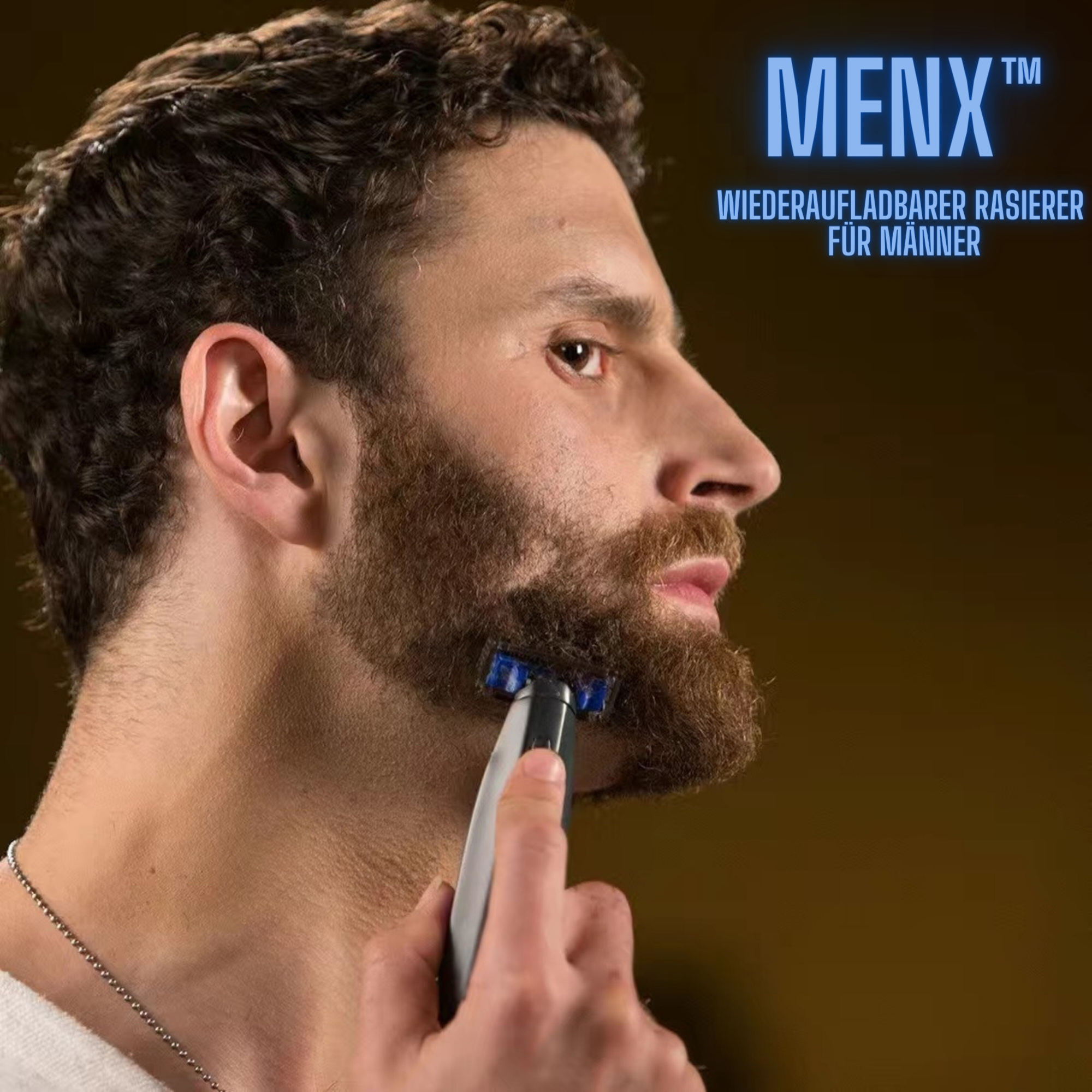 MenX™ - Wiederaufladbarer Rasierer für Männer