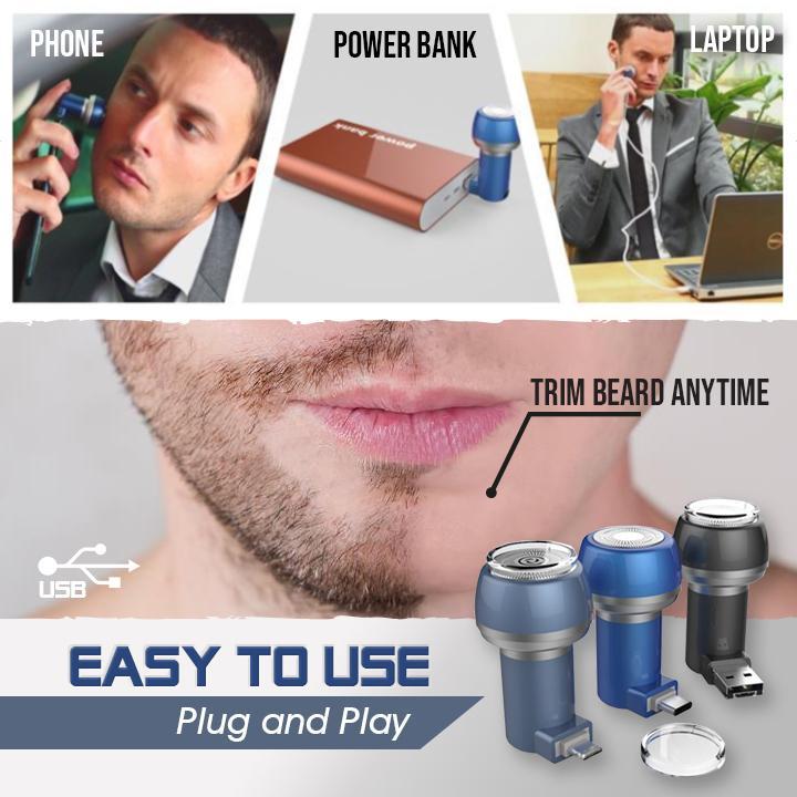 MaxShave™ - Tragbarer Handy-Rasierer