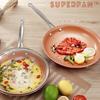 SuperPan™ - Antihaft-Bratpfanne aus Kupfer