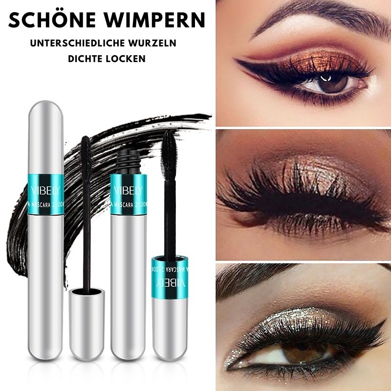 VIBELY™ - 4D Wimperntusche aus Seidenfasern (1+1 GRATIS)