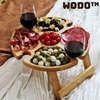 Wodo™ - Tragbarer Weintisch aus Holz